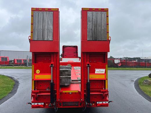 Kässbohrer 3-aks 13,6m maskintrailer m. udtræk Udtrækkelig - 4