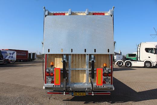Hangler Heldækkende 4,2m rampe Maskintrailer - 3