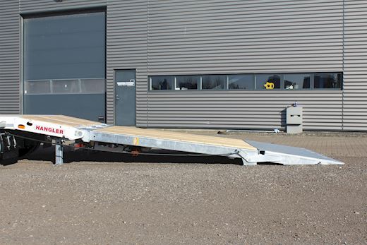 Hangler Heldækkende 4,2m rampe Maskintrailer - 11
