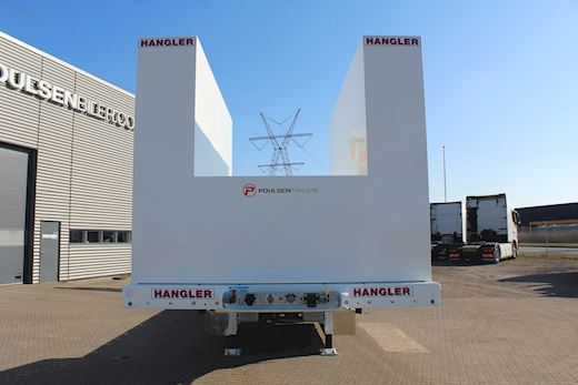 Hangler Heldækkende 4,2m rampe Maskintrailer - 6