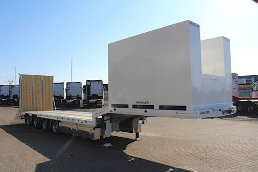 Hangler Heldækkende 4,2m rampe Maskintrailer - 5