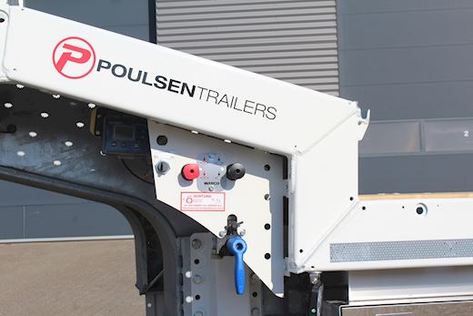Hangler Heldækkende 4,2m rampe Maskintrailer - 7