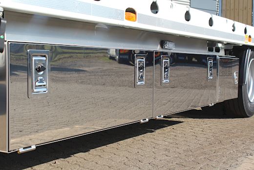 Hangler Heldækkende 4,2m rampe Maskintrailer - 8