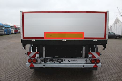 Hangler 13,60 med containerlåse Åben - 3