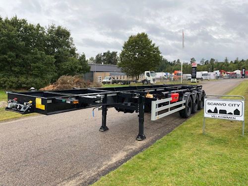 HRD 3-aks 20" + 30" ADR, Container-chassis