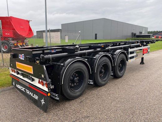 HRD 3-aks 20" + 30" ADR Containerchassis - 4